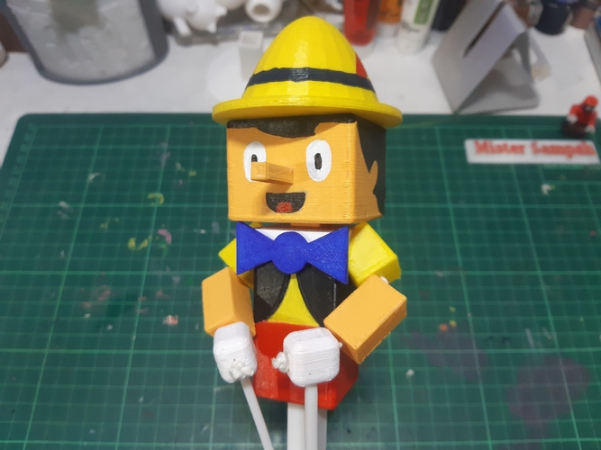 Pinocchio Puppet 3D Print 415731