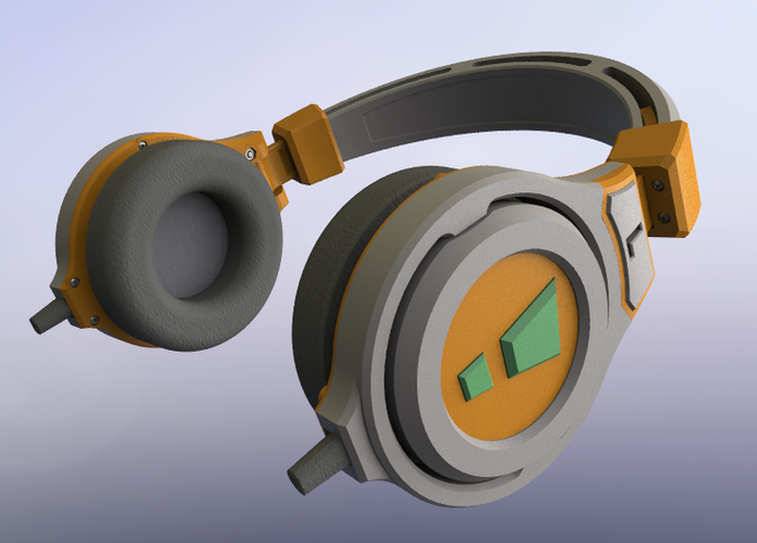 Headphones 3D Print 415759