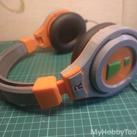 Small Headphones 3D Printing 415773