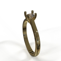 21ct diamond engagement ring  - Thumbnail 4