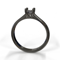 Small 21ct diamond engagement ring  3D Printing 415809