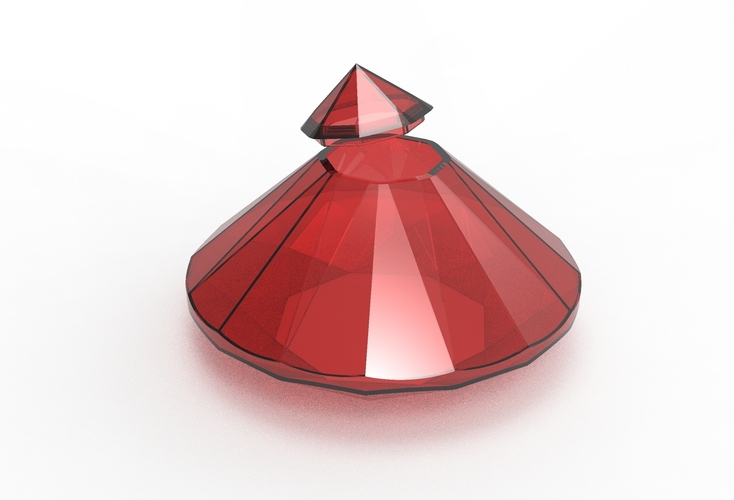 diamond urn 3D Print 415815