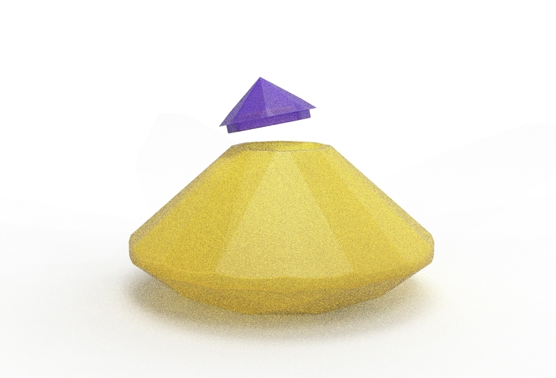diamond urn