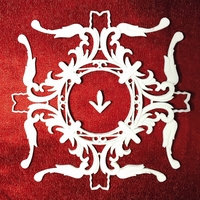 Classical Pattern relief decoration - Thumbnail 1