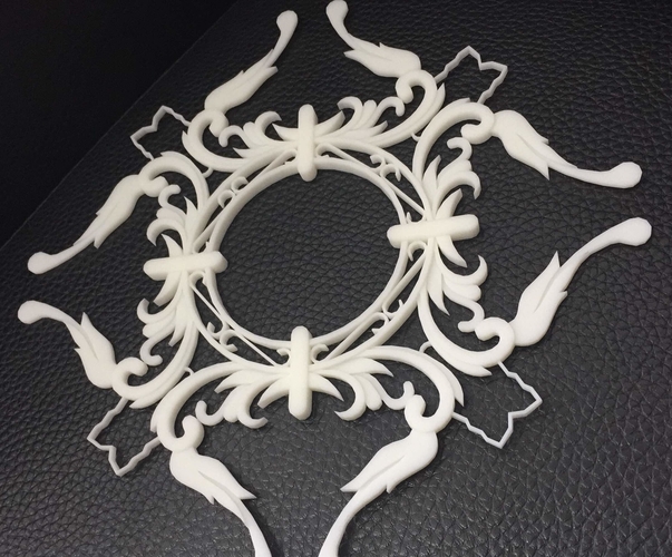 Classical Pattern relief decoration 3D Print 415949