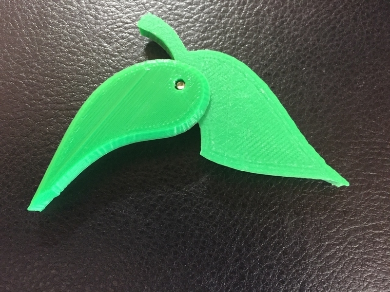 creative leaf folding knife