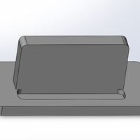 Small iphone desk stand 3D Printing 41600