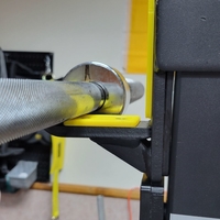 replacement pads for Titan Fitness T3 V2 J-cups - Thumbnail 4