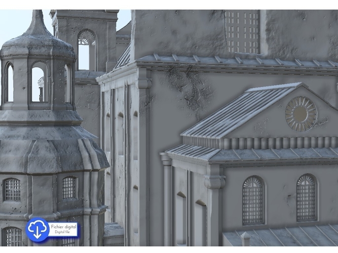Baroque cathedral - Warhammer Age of Sigmar 3D Print 416047