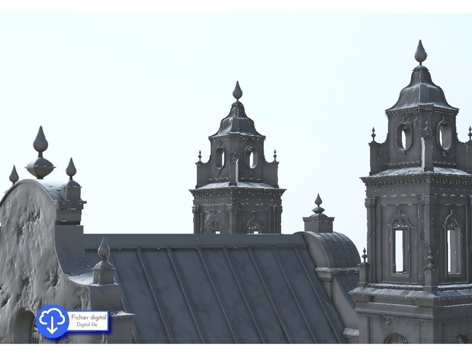 Baroque cathedral - Warhammer Age of Sigmar 3D Print 416049