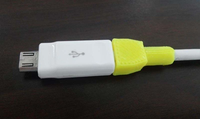 Android charging cable Protector 3D Print 41605