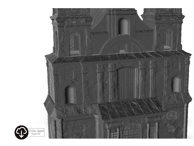 Baroque cathedral - Warhammer Age of Sigmar 3D Print 416051