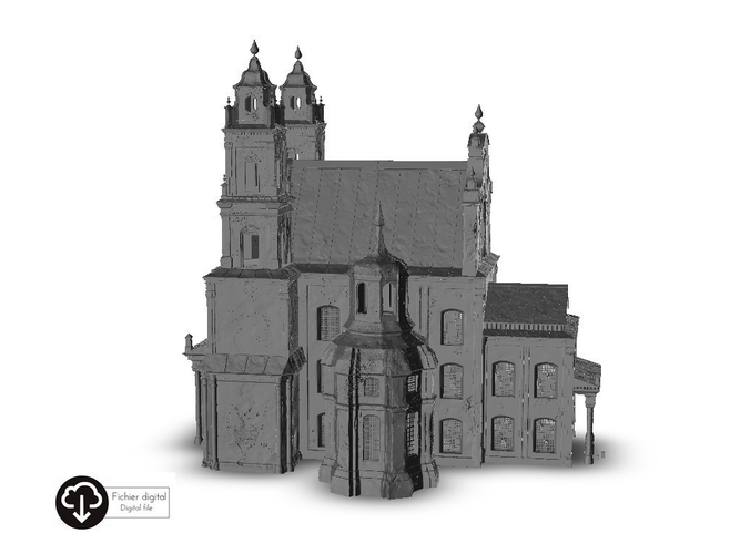 Baroque cathedral - Warhammer Age of Sigmar 3D Print 416054