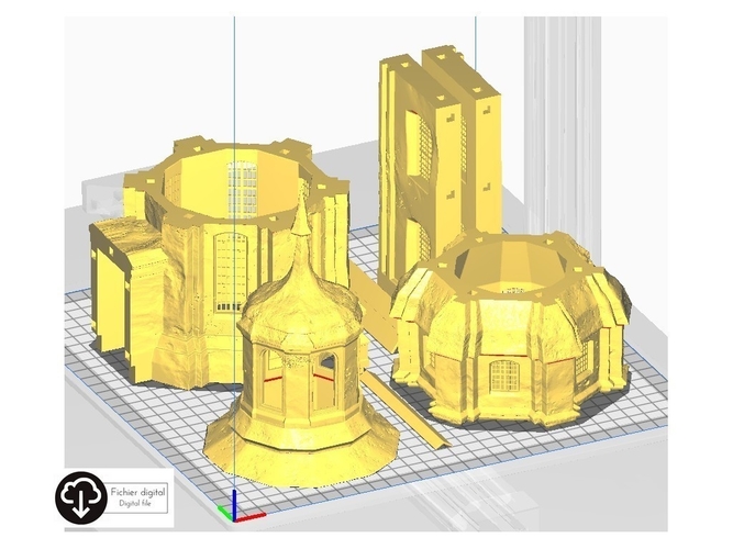 Baroque cathedral - Warhammer Age of Sigmar 3D Print 416056