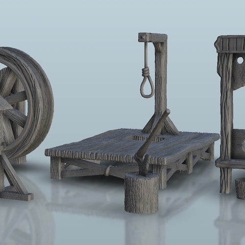 Set of intruments of torture - Warhammer Age of Sigmar 3D Print 416085