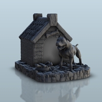 Small Housedog - Warhammer Age of Sigmar 3D Printing 416093