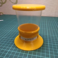 Small Anti-flip Holder for Disposable Plastic Cup 3D Printing 416101