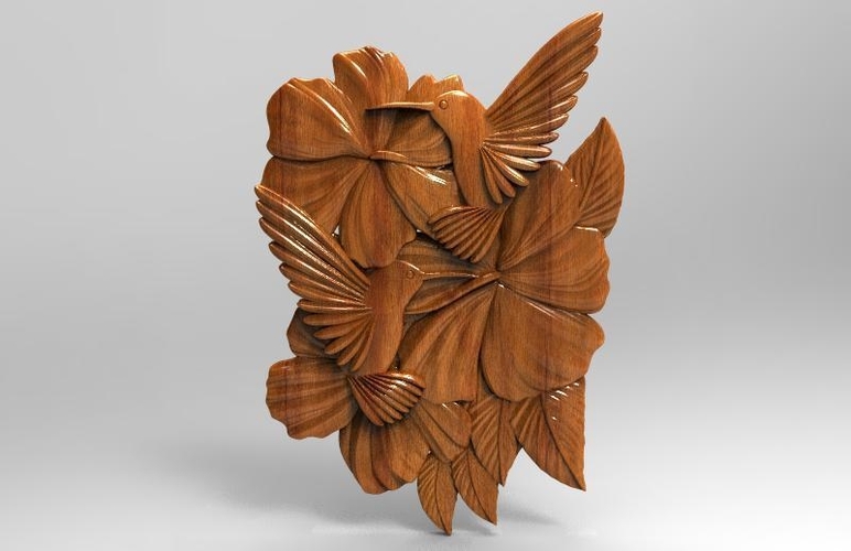  hummingbirds CNC  3D Print 416131