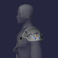 Elements of cosplay for Sephiroth from Final Fantasy VII - Thumbnail 3