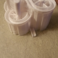 Water slide with staircase N 1/160 or HO 1/87 scale (toboggan) - Thumbnail 2