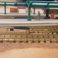 Dock shelter, platform shelter, N scale (1/160) - Thumbnail 2