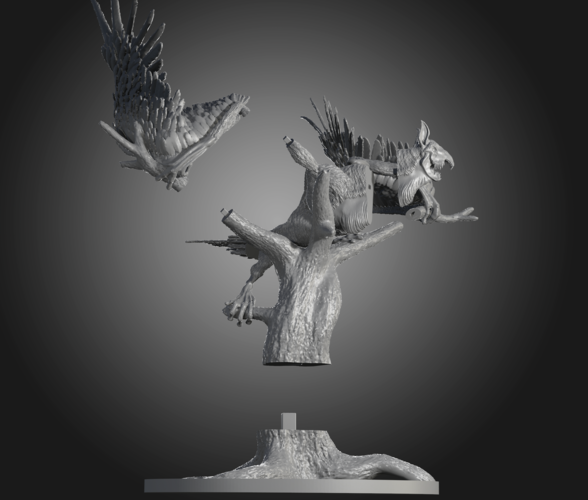 Swamp Nightmare 3D Print 416327