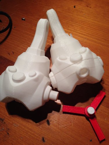 MakerTron Torso PLUS accessory 3D Print 41639