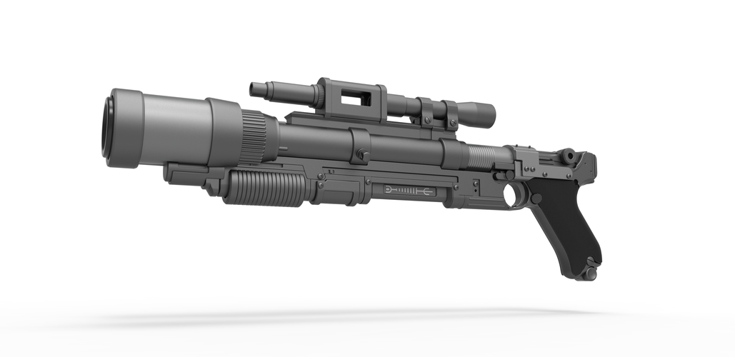 Ion Launcher Blaster A-180 from Star Wars 3D Print 416471