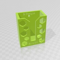 Small Ryobi Battery Holder 3D Printing 416508