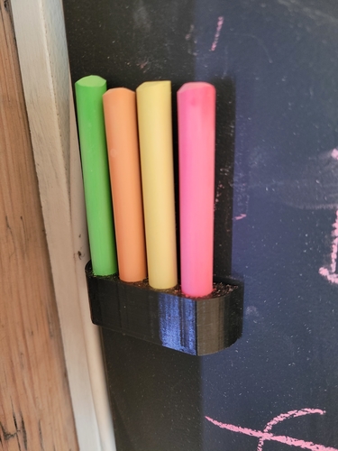 Magnetic chalk holder 3D Print 416591