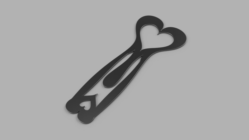 Bookmark Heart