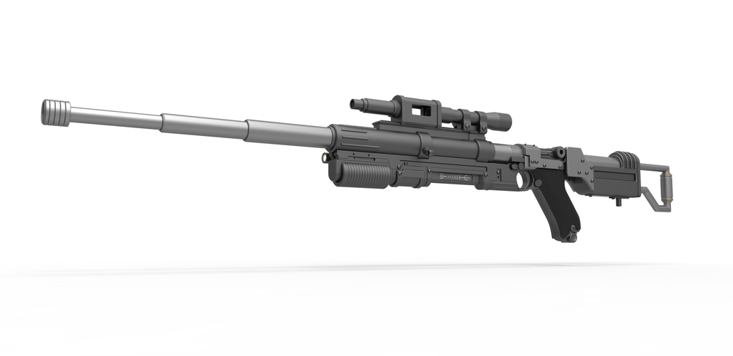 Blaster rifle A-180 from Star Wars 3D Print 416657