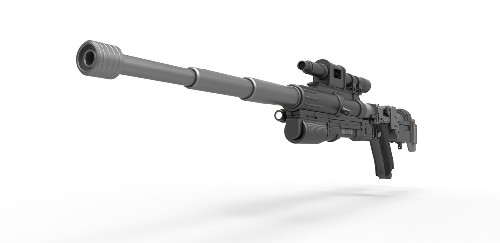 Blaster rifle A-180 from Star Wars 3D Print 416659