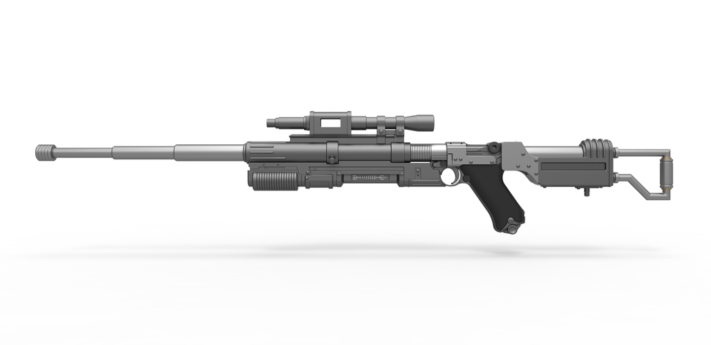 Blaster rifle A-180 from Star Wars 3D Print 416661