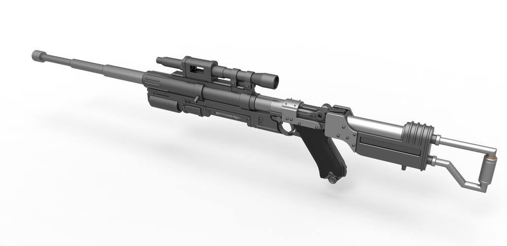 Blaster rifle A-180 from Star Wars 3D Print 416664