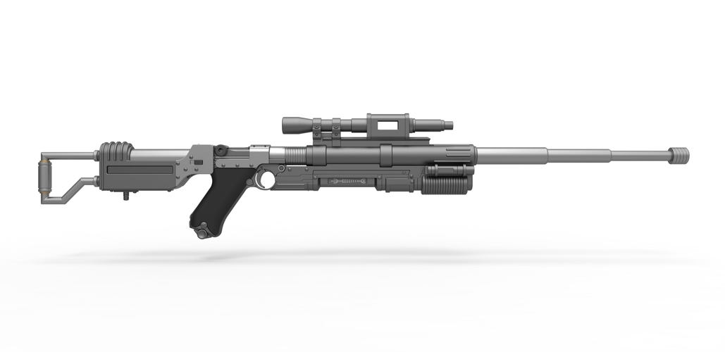 Blaster rifle A-180 from Star Wars 3D Print 416667