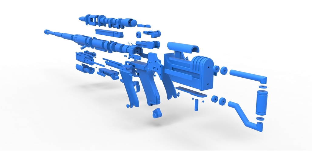 Blaster rifle A-180 from Star Wars 3D Print 416675