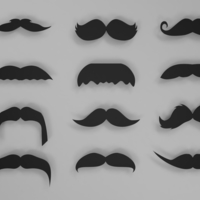 False mustache - Thumbnail 1