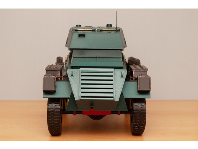 3D Printed British Armored Car Mk.IV by Luboš Hort | Pinshape