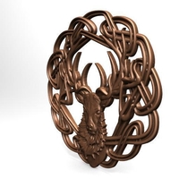 ​Celtic deer CNC - Thumbnail 2