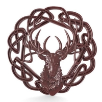 ​Celtic deer CNC - Thumbnail 7