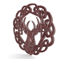 ​Celtic deer CNC - Thumbnail 8