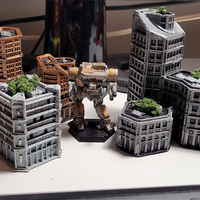 N-Scale Futuristic Buildings - Thumbnail 3