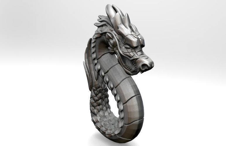 Dragon pendant 3D Print 416939
