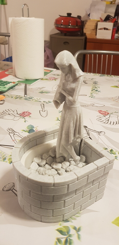 FOUNTAIN OF WOMAN WITH JARA 3D Print 417020
