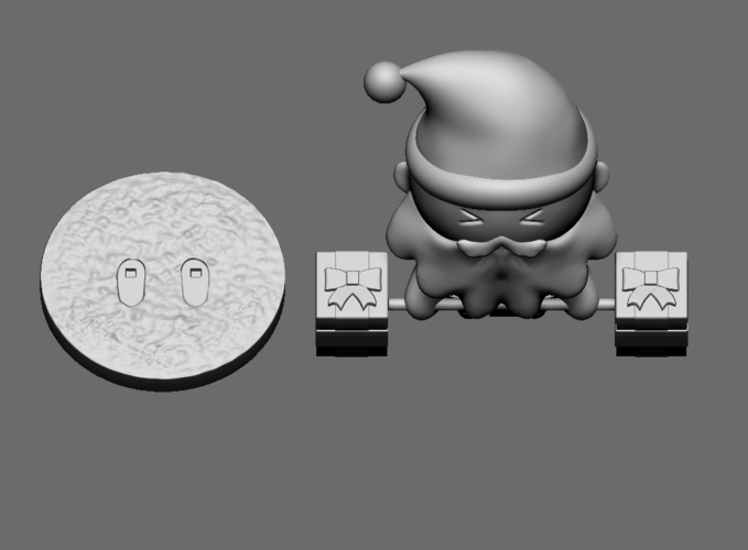 Santa Claus Training 3D Print 417037