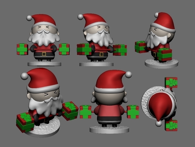 Santa Claus Training 3D Print 417040