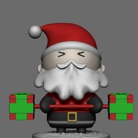 Small Santa Claus Training 3D Printing 417041
