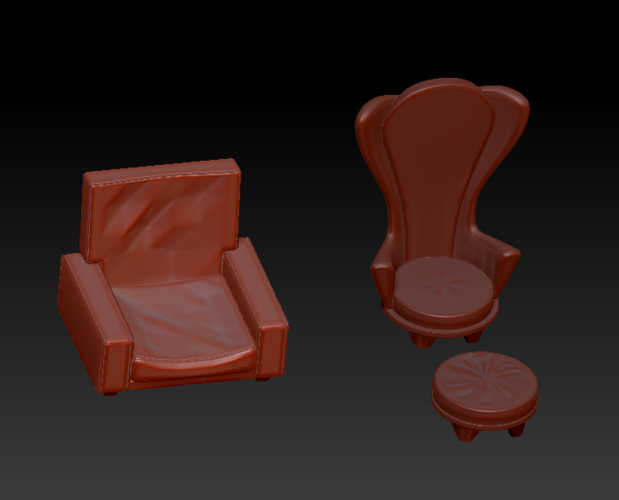 Carl and Ellie Chair - UP 3D Print 417211