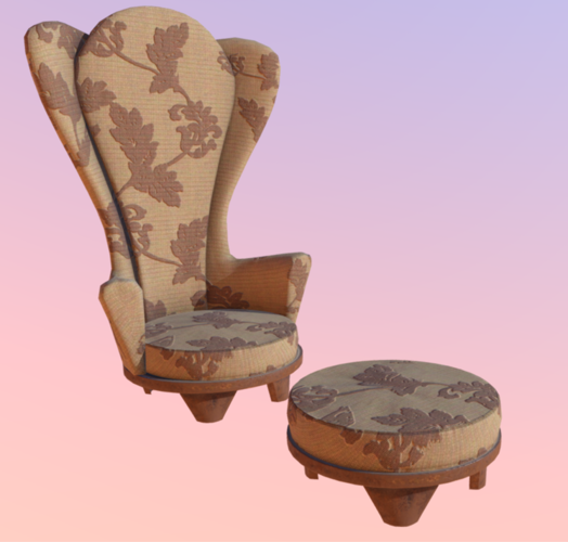 Carl and Ellie Chair - UP 3D Print 417216